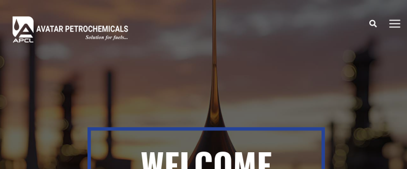 Avatar Petrochemicals — Corporate Website Design