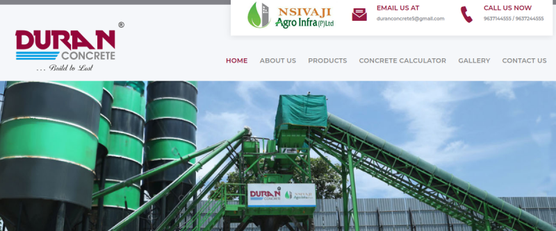 Duran Concrete — ERP for Construction Materials